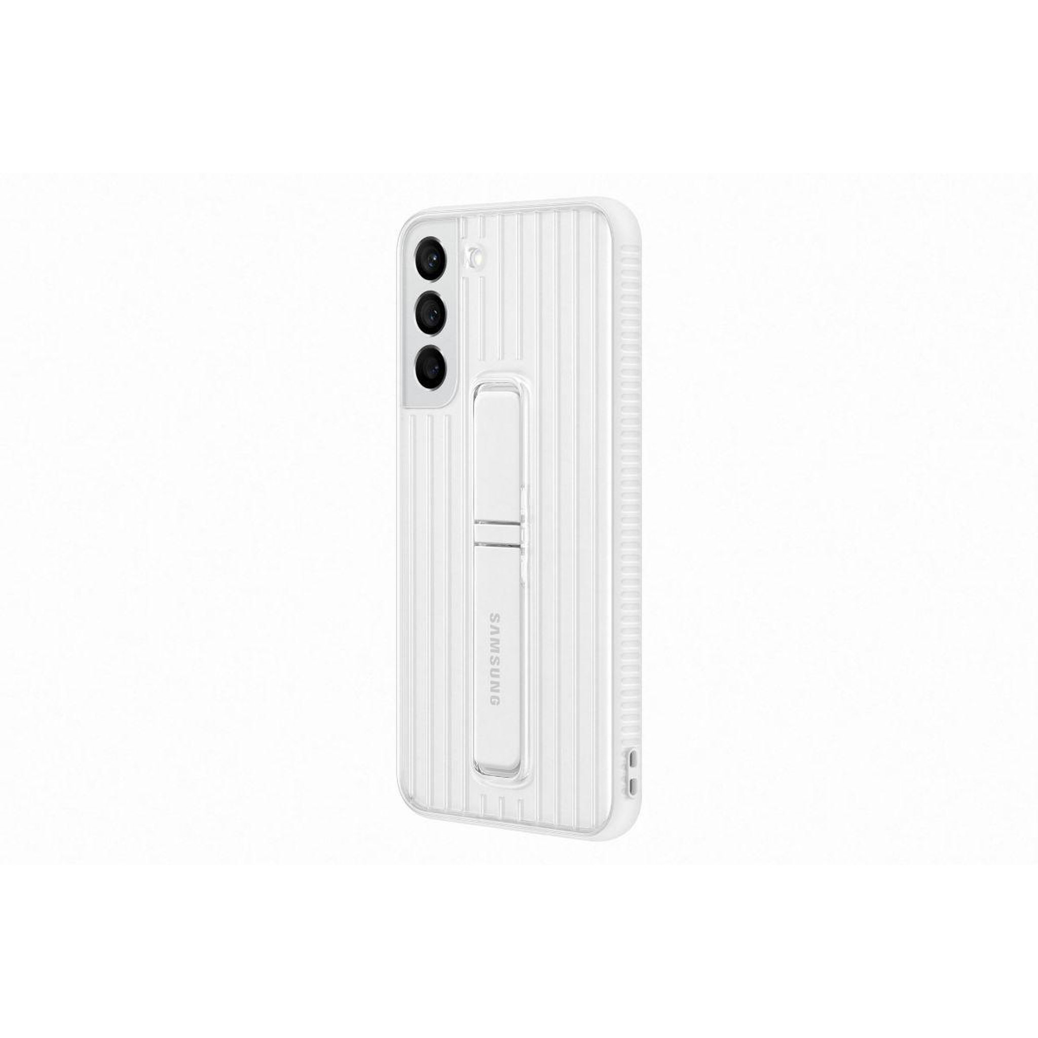 Voir la diapositive 3 : Samsung Coque S22+ Protective Standing blanc