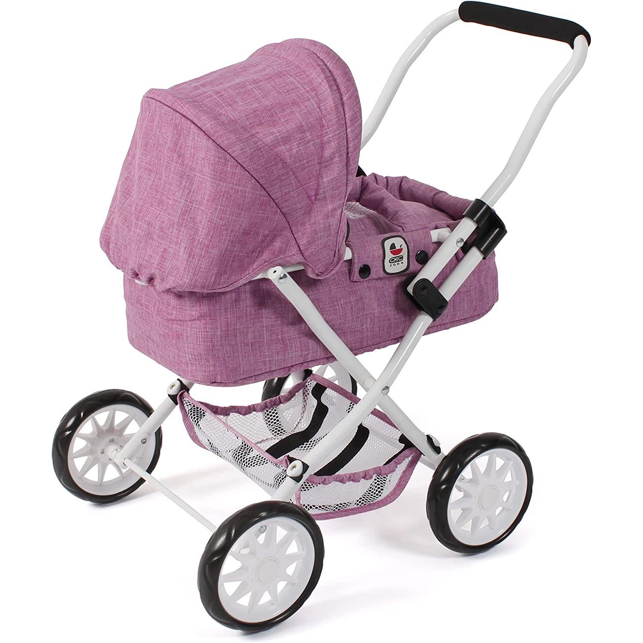 Voir la diapositive 3 : BAYER CHIC 2000 Landau pour poupée SMARTY Jean rose