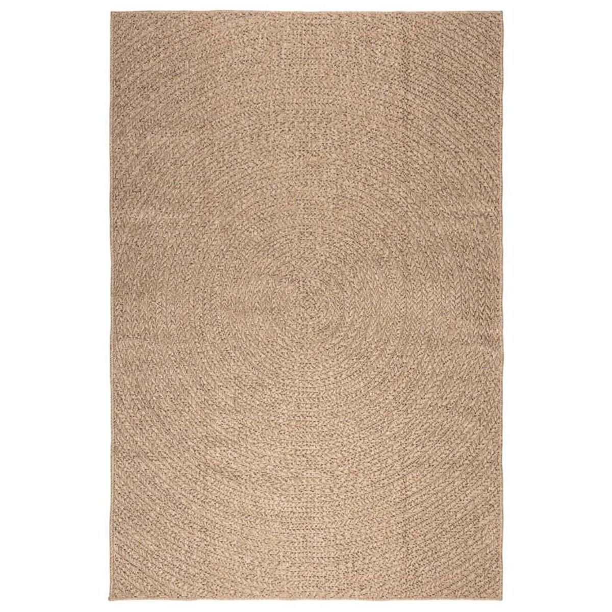 VIDAXL Tapis ZIZUR 160x230 cm aspect de jute interieur et exterieur