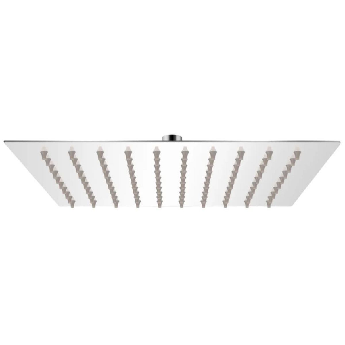 VIDAXL Tete de douche plongeante carree en acier inoxydable 20x20 cm