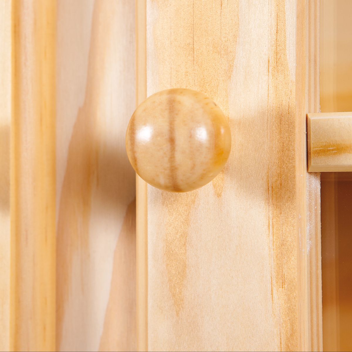 Vaisselier en pin massif vernis naturel - ALICANTE