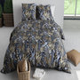 Voir la diapositive 3 : ATELIER DU COTON Parure housse de couette imprimée 100% coton 57fils EMALI