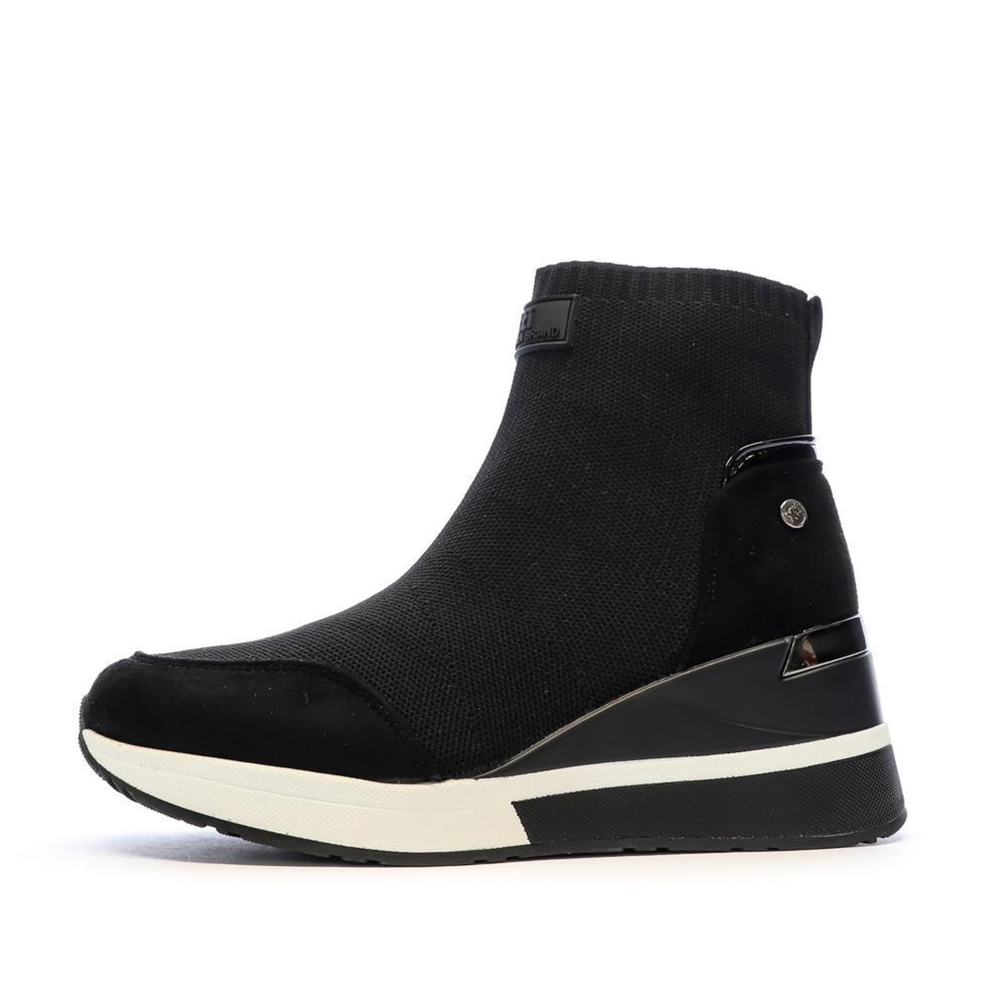 XTI Bottines Noire Femme Xti Ankle 43033. Coloris disponibles : Noir