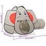 Voir la diapositive 6 : VIDAXL Tente de jeu pour enfants Elephant Gris 174x86x101 cm