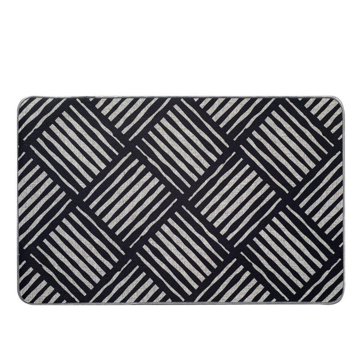 LUANCE Tapis /Noir Luance 50x80cm Africa