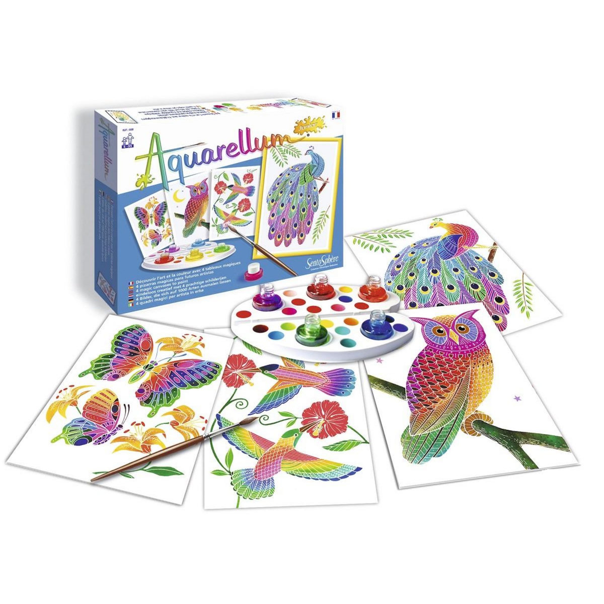Sentosphère Peinture Aquarellum junior dans le Parc