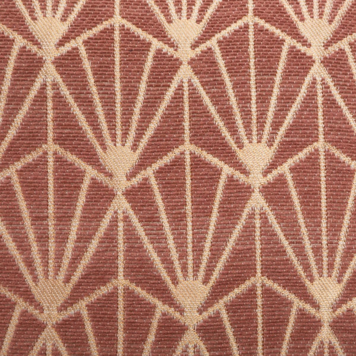 ATMOSPHERA Housse de coussin Rose et Doré ART DECO