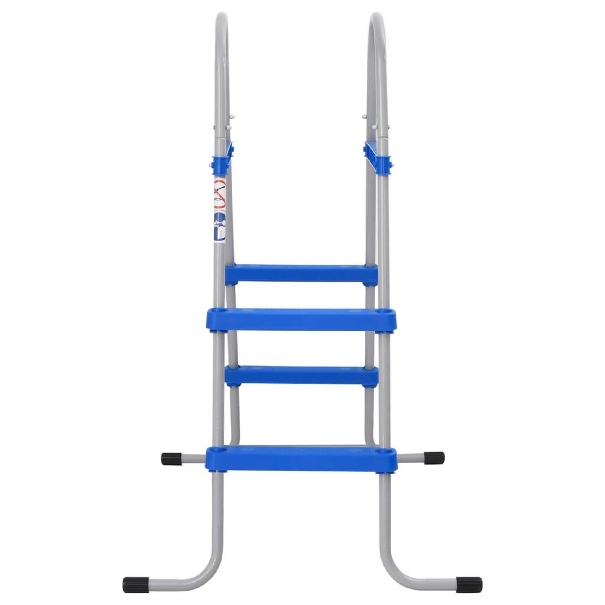 Voir la diapositive 2 : VIDAXL Echelle de piscine pour piscine hors sol 84 cm acier plastique