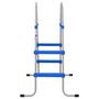 Voir la diapositive 2 : VIDAXL Echelle de piscine pour piscine hors sol 84 cm acier plastique