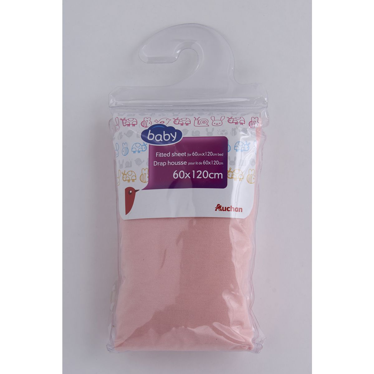 AUCHAN BABY Drap housse Jersey 