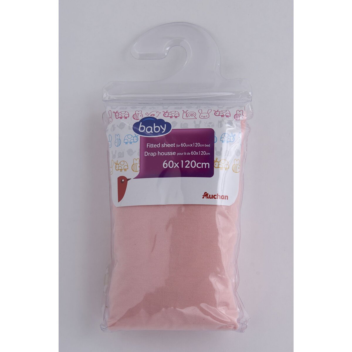 AUCHAN BABY Drap housse Jersey 