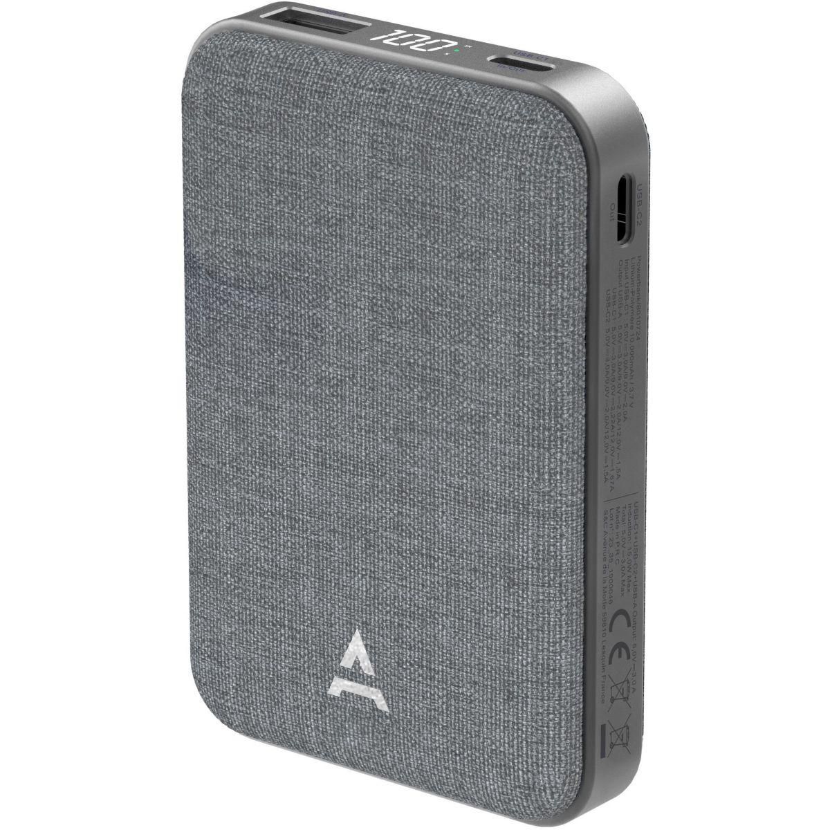 ADEQWAT Pack Powerbank+Chargeur 30W+USB-C-Lightning