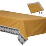 Voir la diapositive 1 : ATMOSPHERA Nappe & 6 Serviettes de Table  Inuits Dreams  150x250cm Ocre