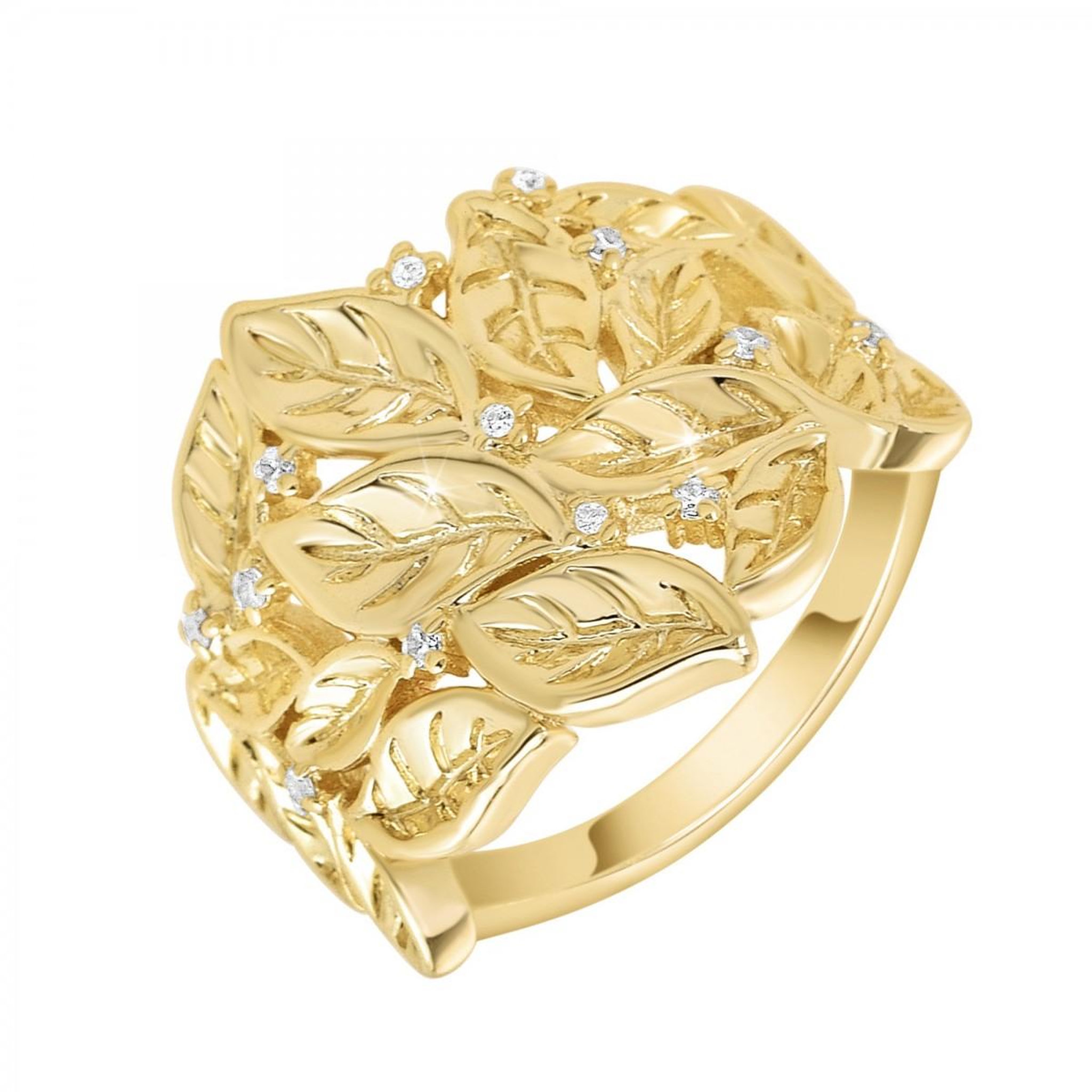 SC BOHEME Bague taille 56 SC Bohème ornée de Zirconium. Coloris disponibles : Jaune