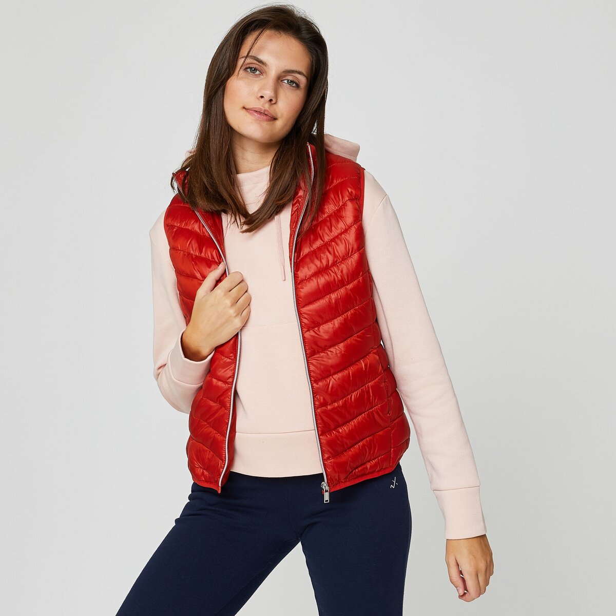 Blouson sans cheap manche femme