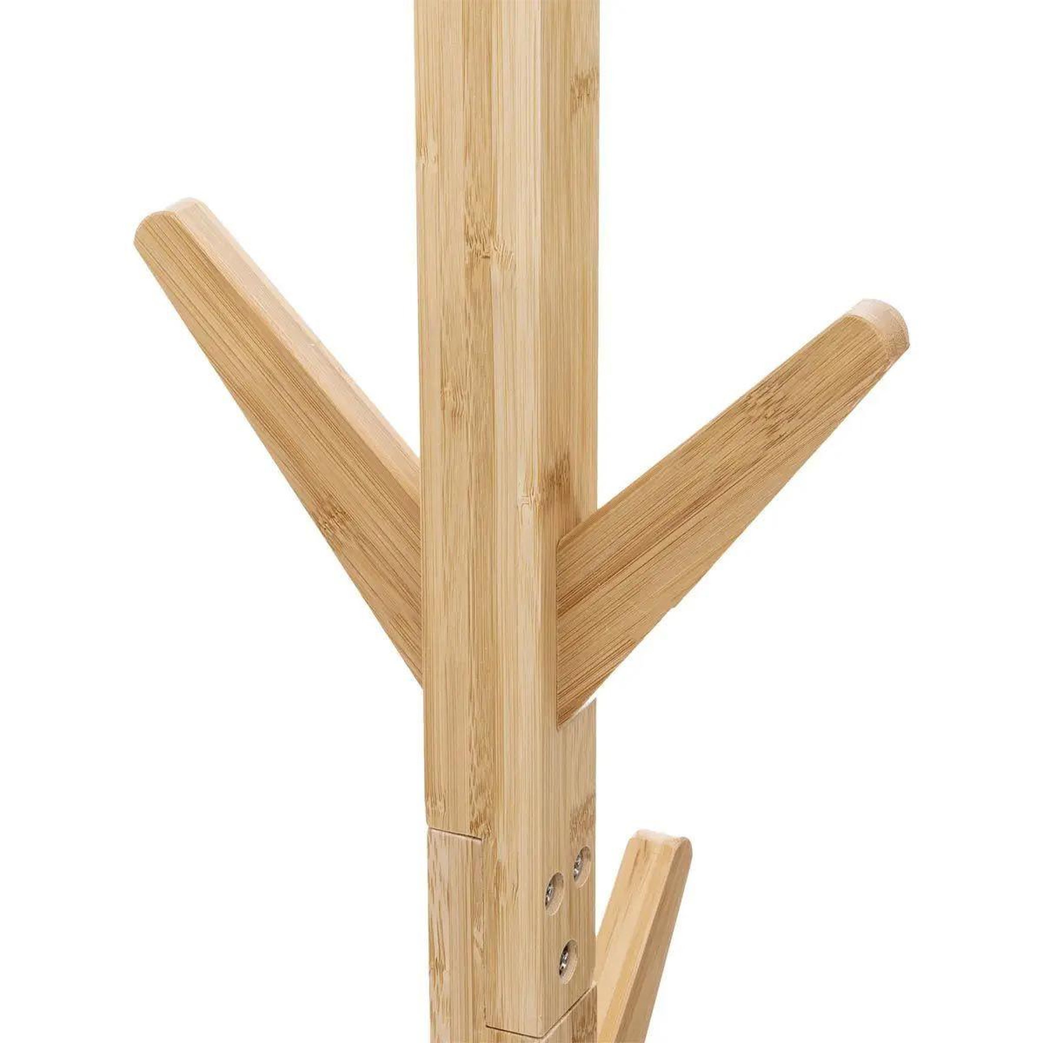 Voir la diapositive 2 : FIVE Porte-manteau en bambou  arbre  178cm naturel