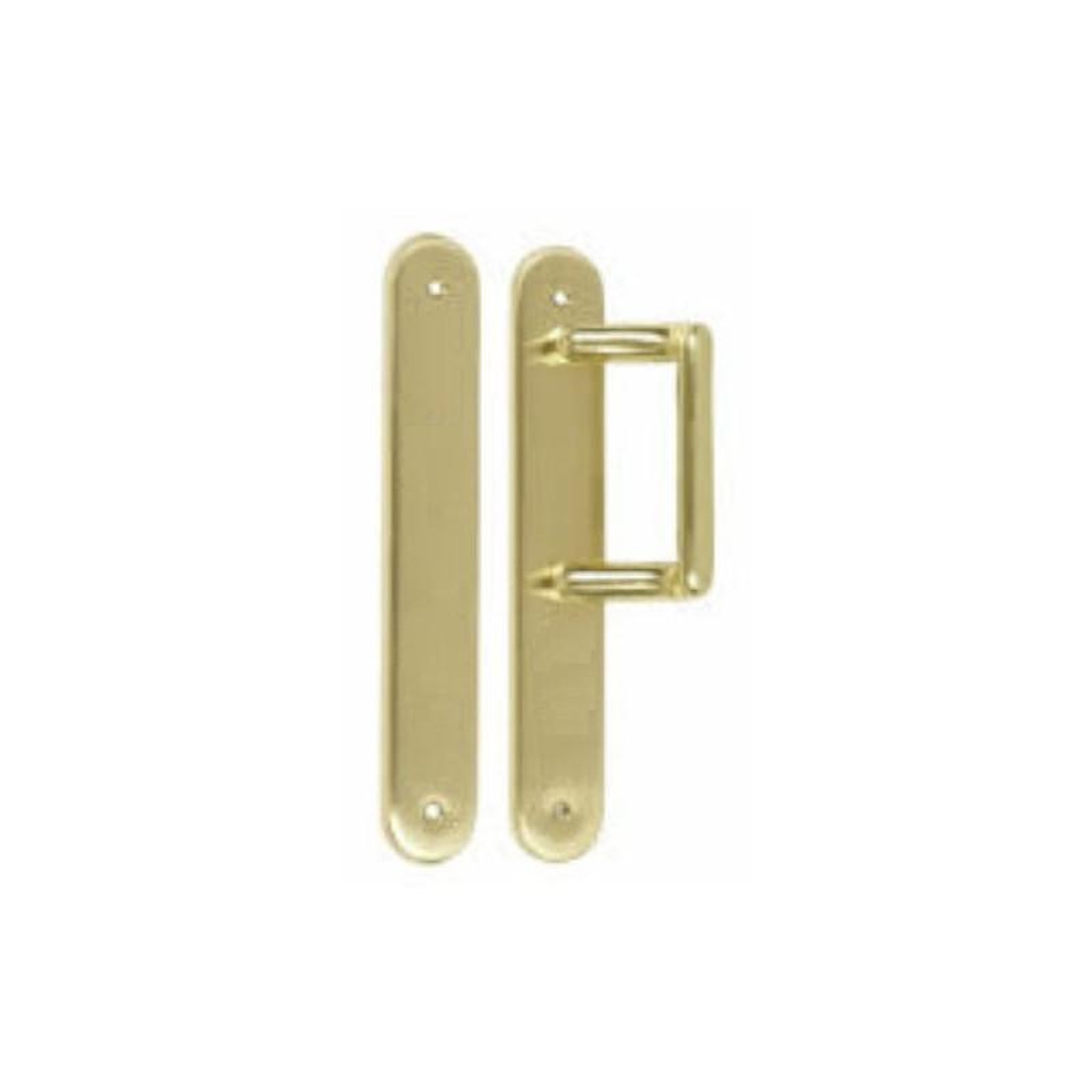 VACHETTE Jeu de plaques SIGNATURE 6550 bec de cane laiton poli VACHETTE 042590