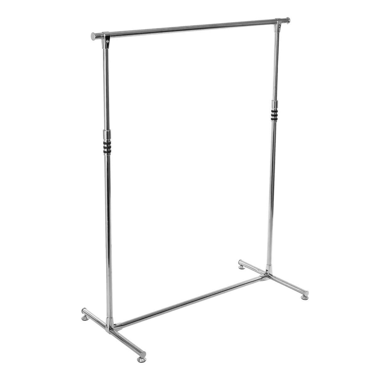 FIVE Portant à Vêtements  Roulettes  173cm Argent