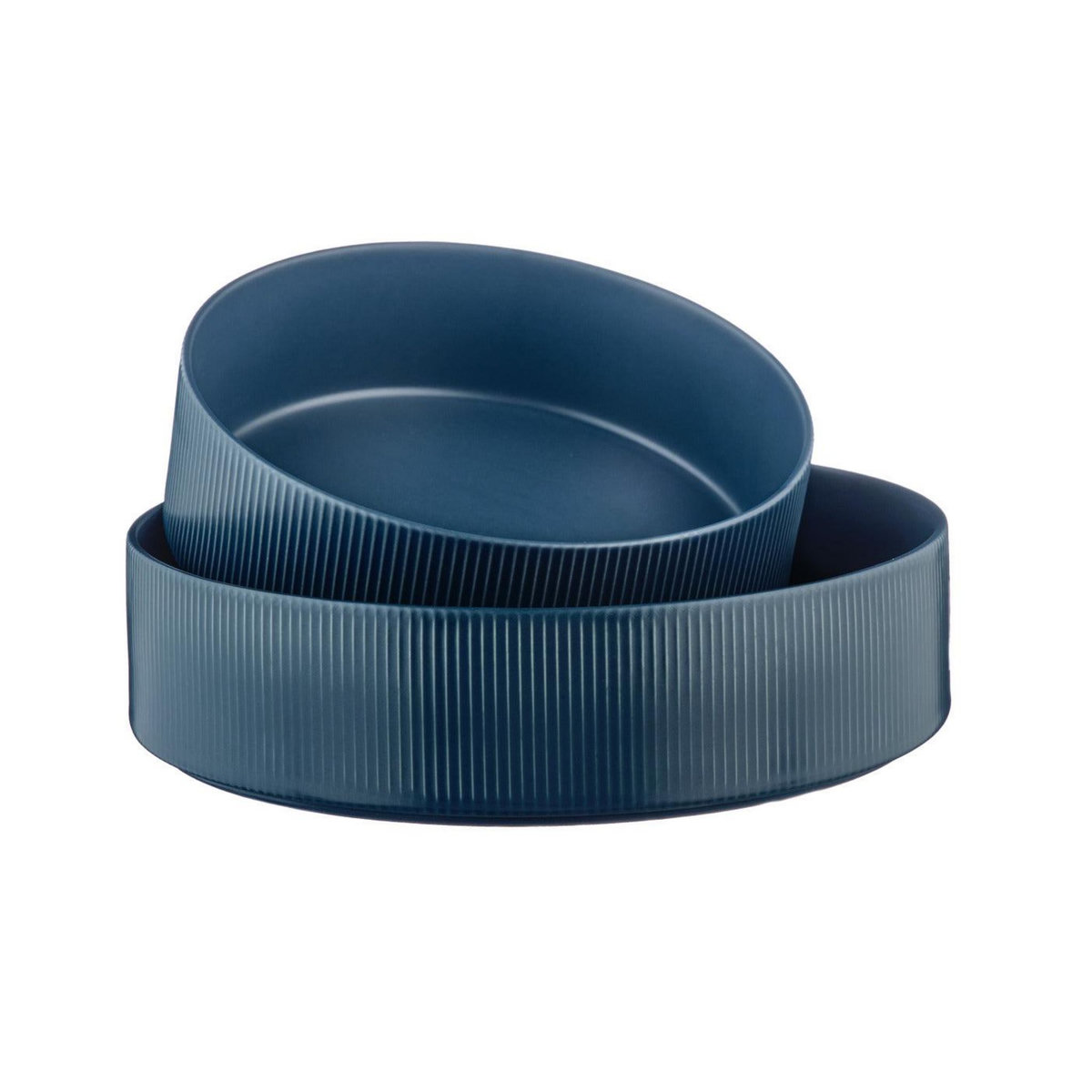 BJORN Saladier SCANDI Ø21,5cm et Ø27,5cm - 2 pièces - Marine