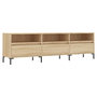 Voir la diapositive 2 : VIDAXL Meuble TV chene sonoma 150x30x44,5 cm bois d'ingenierie