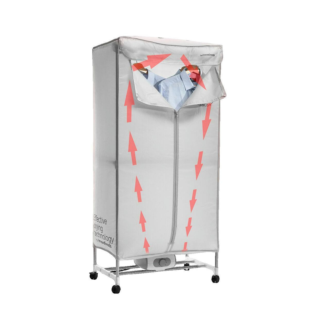 INNOVATION Sèche-linge portable Innovagoods Dupledry 1200 W