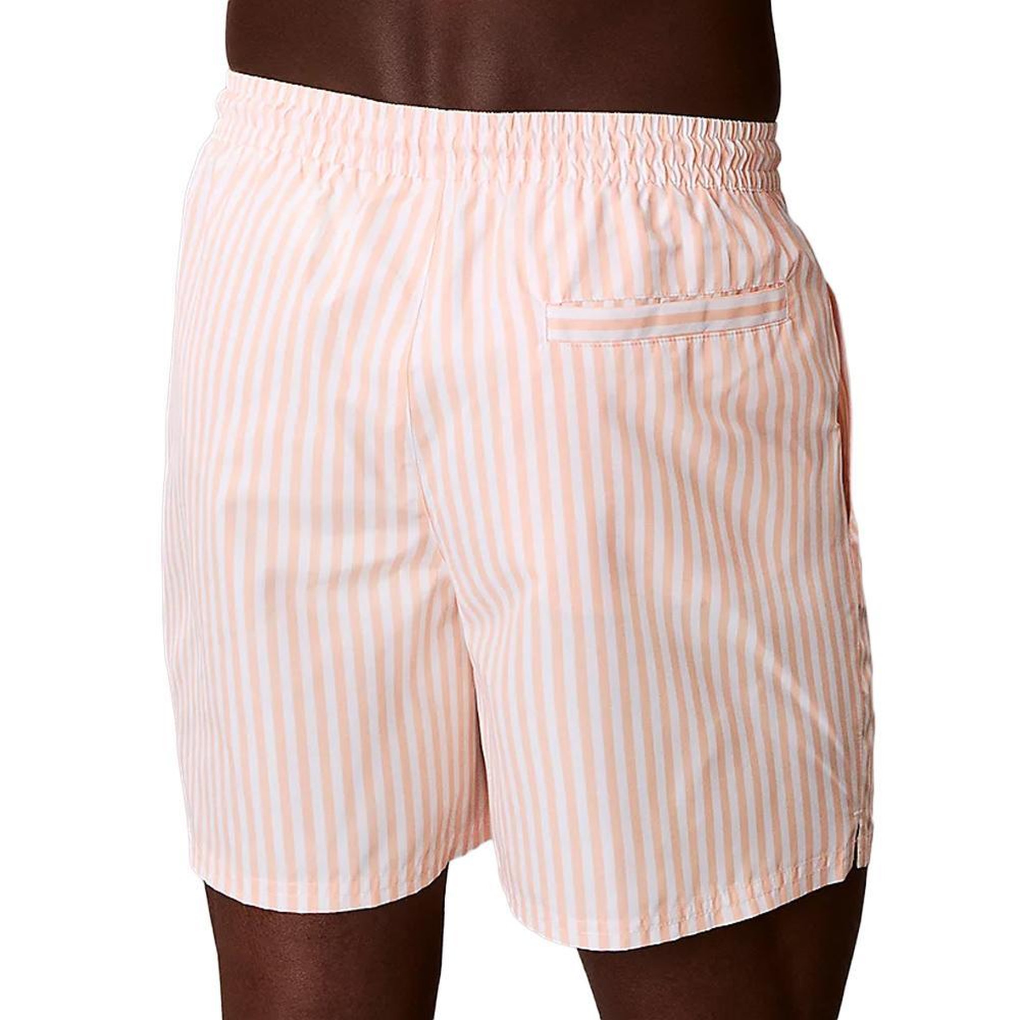 Voir la diapositive 2 : CALVIN KLEIN JEANS Short de bain Orange/Blanc Homme Calvin Klein Jeans Drawstring