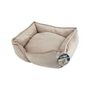 Voir la diapositive 3 : Paris Prix Panier Chien & Chat Velours  Crafty  55cm Noisette