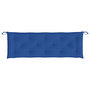 Voir la diapositive 4 : VIDAXL Coussin de banc de jardin bleu 150x50x7 cm tissu oxford