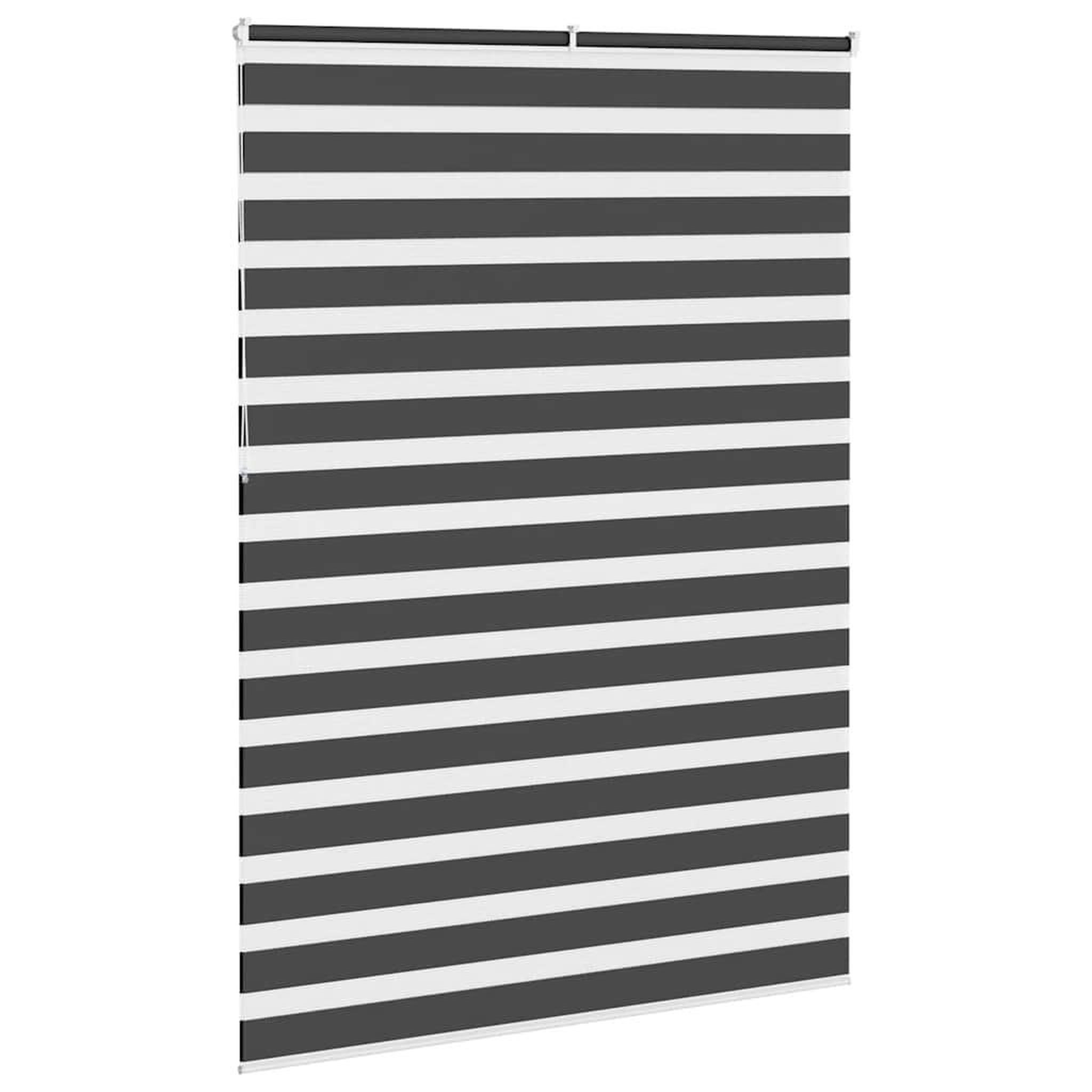 Voir la diapositive 4 : VIDAXL Store zebre noir 160x230 cm largeur du tissu 155,9 cm polyester
