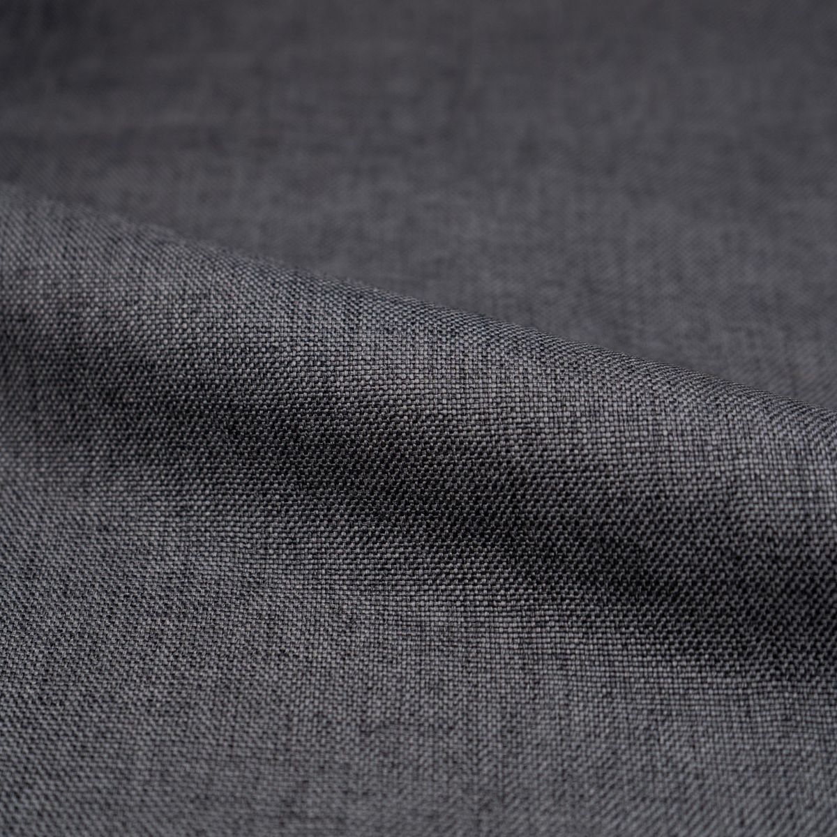 Rendez vous déco Lot de 2 chaises en tissu bleu et pieds en métal effet bois - Cozy