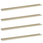 Voir la diapositive 2 : VIDAXL Etageres murales 4 pcs blanc et chene sonoma 115x9x3 cm