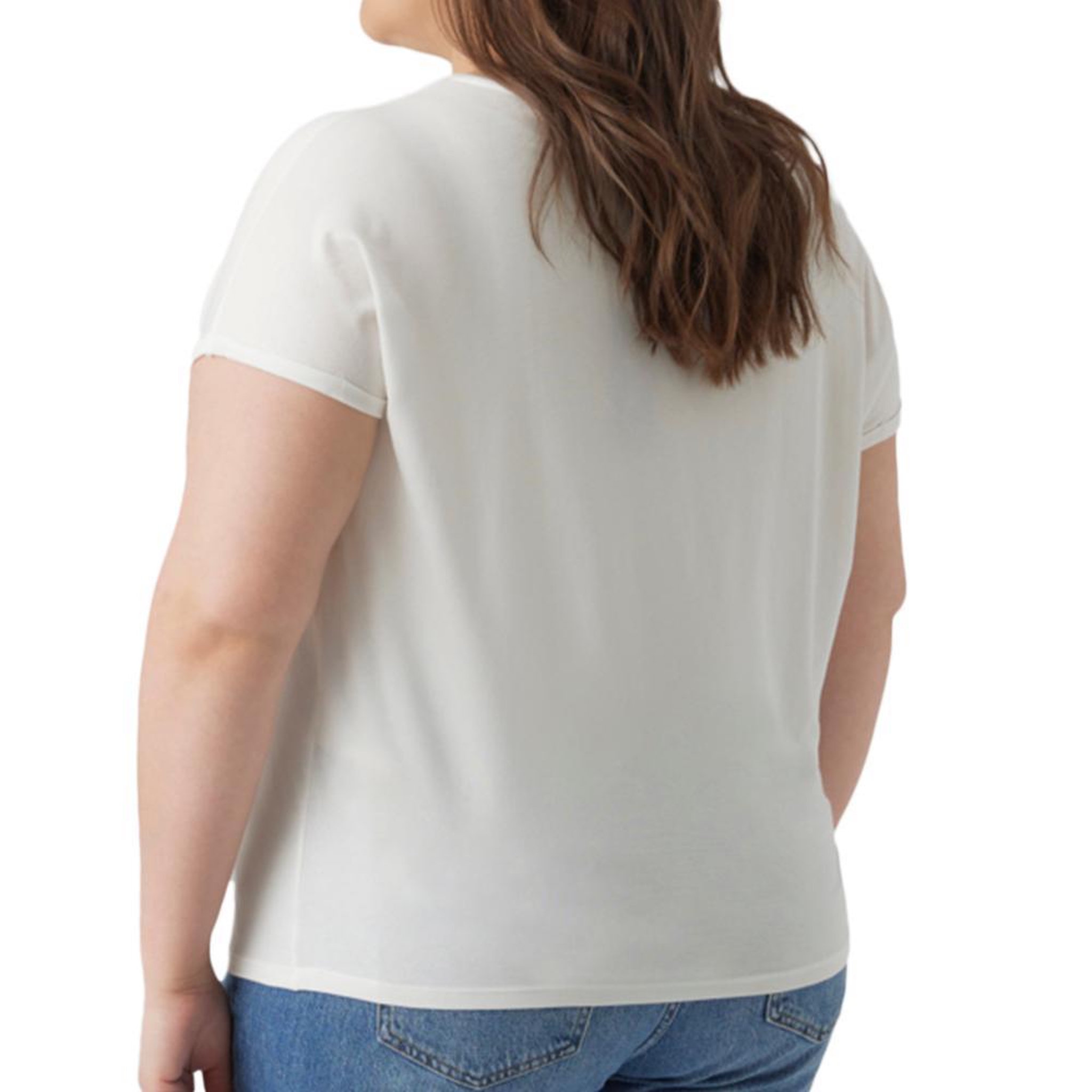 Voir la diapositive 2 : Vero Moda T-shirt Blanc Femme Vero Moda Maya