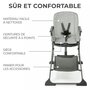 Voir la diapositive 5 : KINDERKRAFT Kinderkraft Highchair Foldee - Chaise de salle à manger pliable