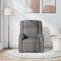 Voir la diapositive 3 : VIDAXL Fauteuil de massage inclinable Gris fonce Tissu
