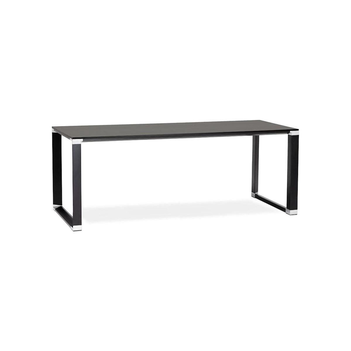 Paris Prix Bureau Design  Zaho  200cm Noir
