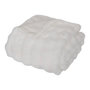 Voir la diapositive 1 : ATMOSPHERA Plaid XL Imitation Fourrure 3D  Zephy  180x230cm Blanc