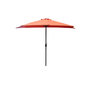Voir la diapositive 2 : CONCEPT USINE Demi parasol de balcon terracotta CATANE