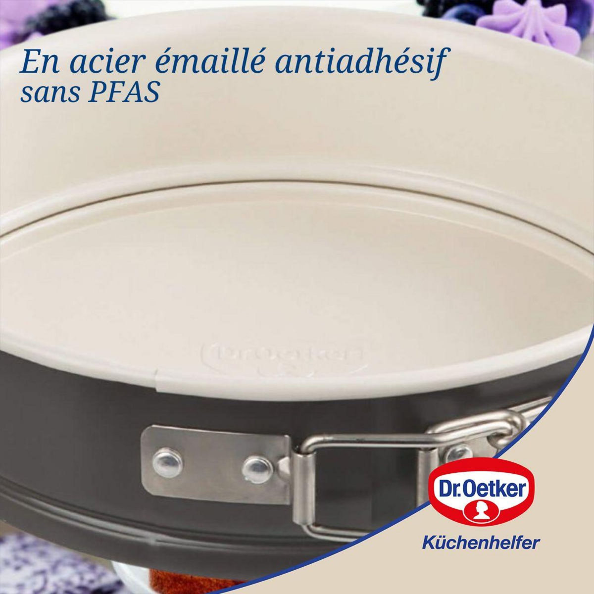 DR.OETKER Set de 3 mini moules Dr Oetker Exclusive