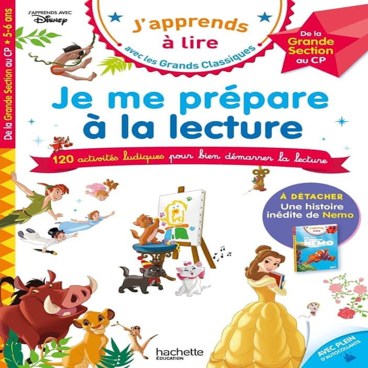 JE ME PREPARE A LA LECTURE. AVEC UNE HISTOIRE INEDITE DE NEMO, Albertin Isabelle