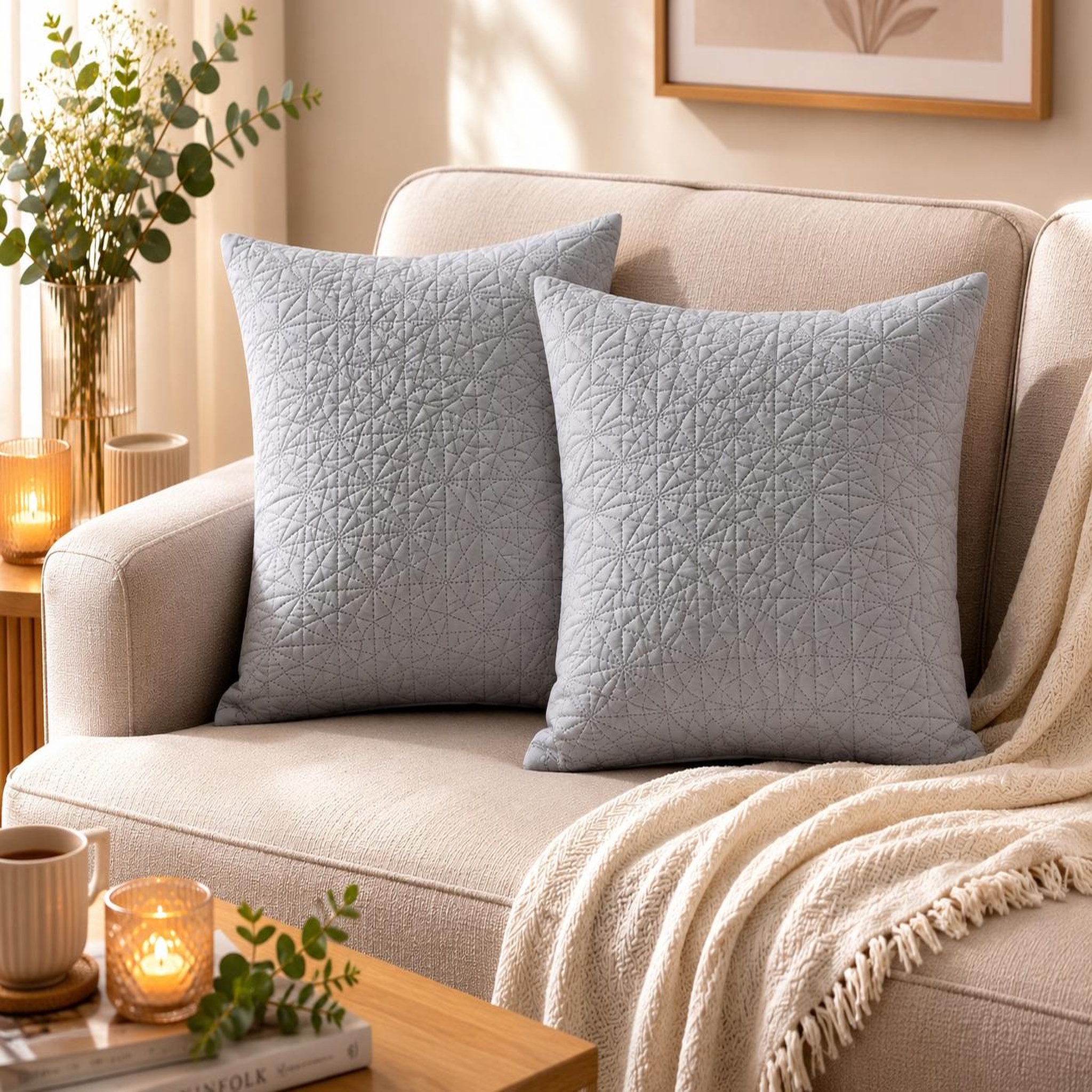 Voir la diapositive 2 : Eden Housse de coussin cottage charmant
