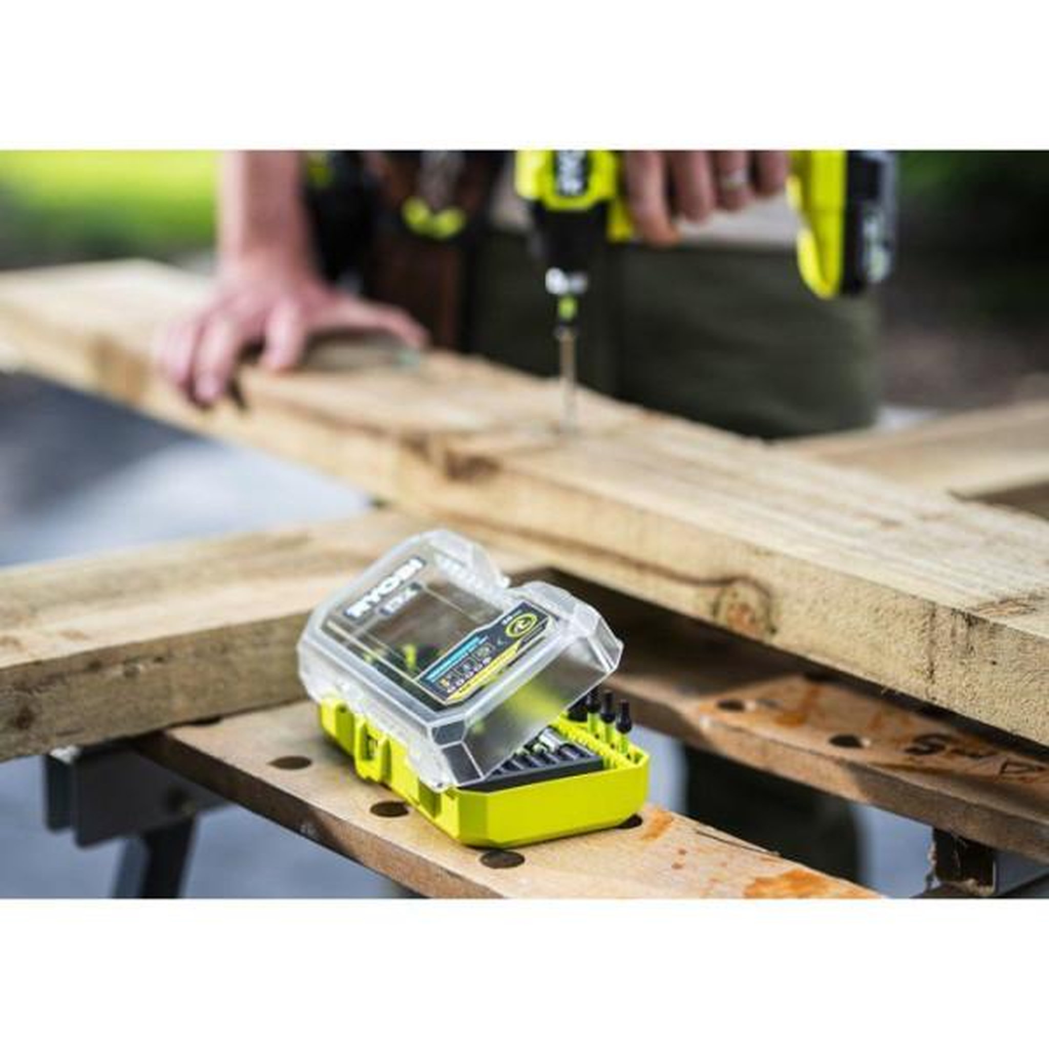 Voir la diapositive 5 : Ryobi Coffret forets SDS+ béton RX - RYOBI - RARXSDS5 - 5 forets - Ø5,5 à 10 mm - Compatible LINK