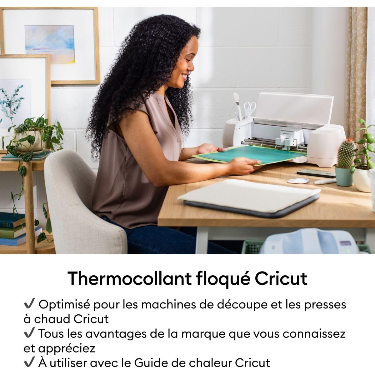 CRICUT Accessoire Flocked Iron On White