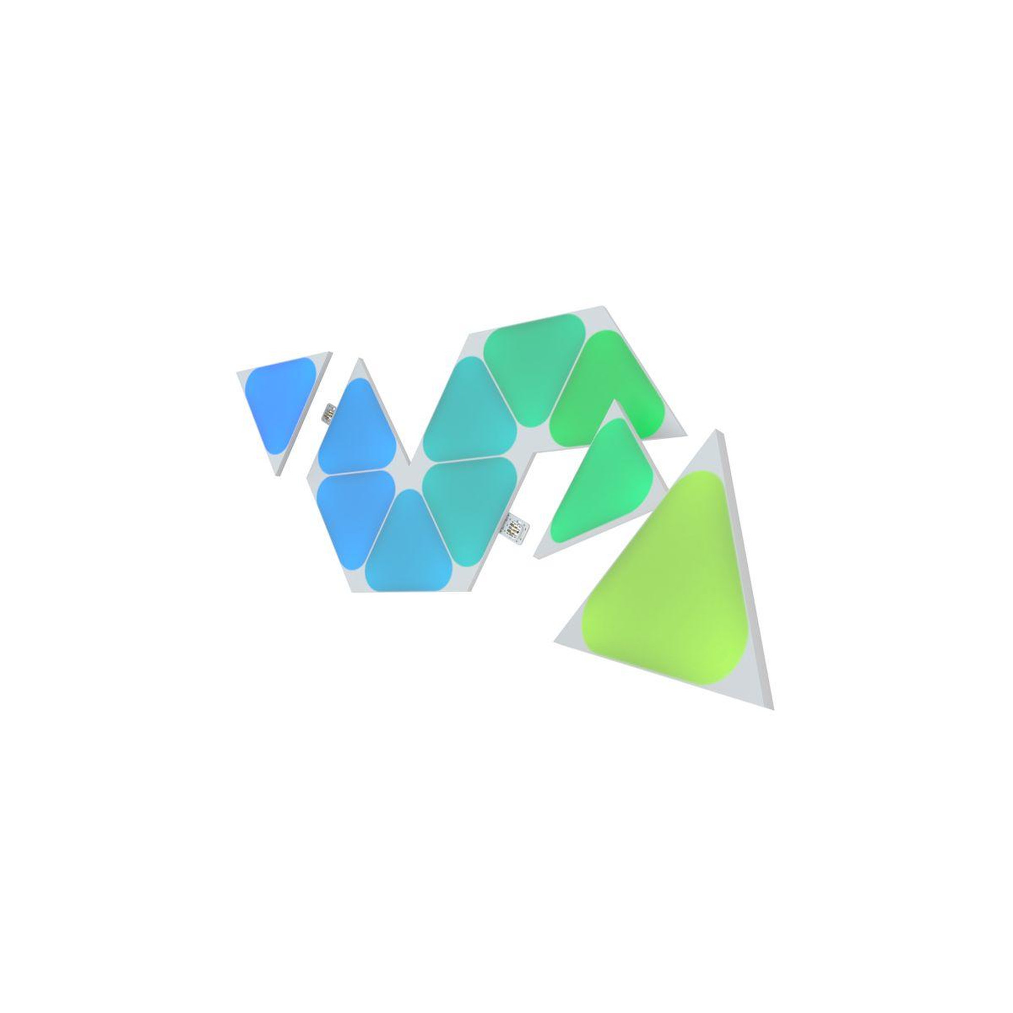 NANOLEAF Panneaux lumineux Shapes Triangles Mini Expansion-10PK