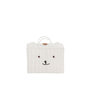 Voir la diapositive 2 : Paris Prix Valise Déco Enfant Ours  Napoleon  35cm Blanc