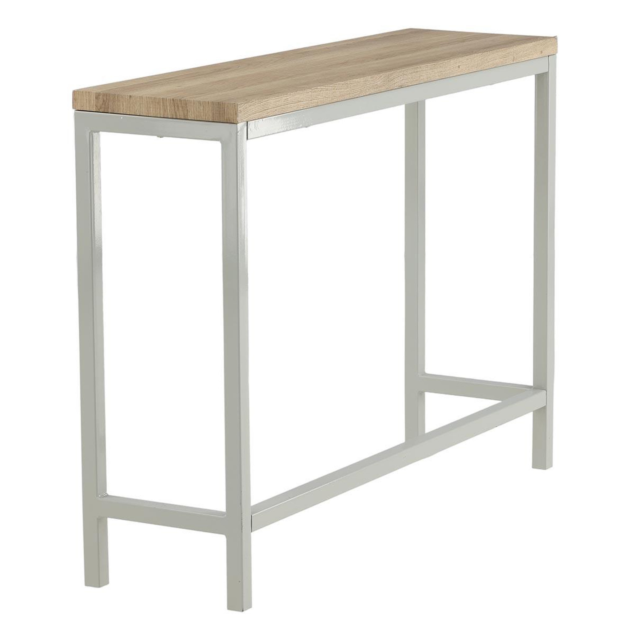 Voir la diapositive 2 : Paris Prix Console design  rise  110cm naturel & gris