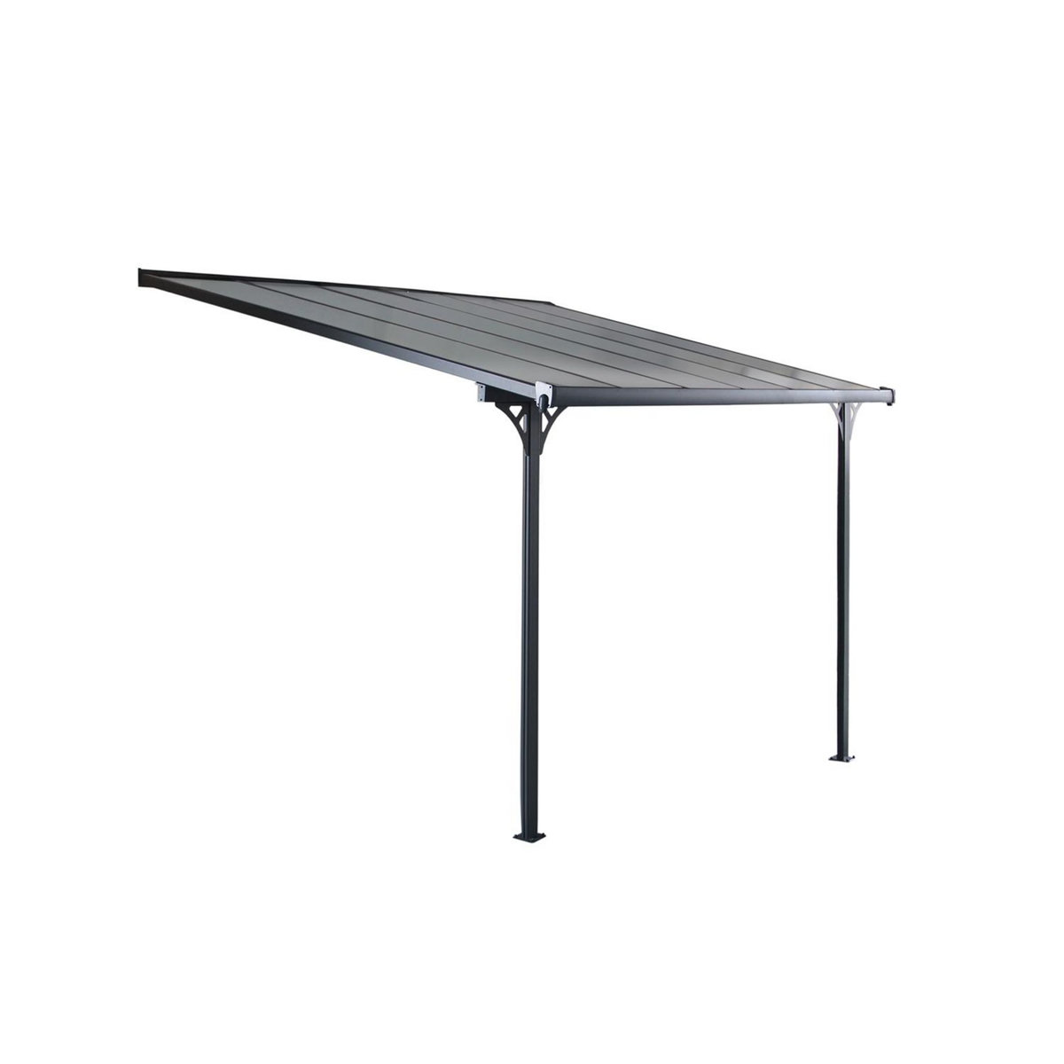 CONCEPT USINE Tonnelle murale 9,56 m² en aluminium FERRATO