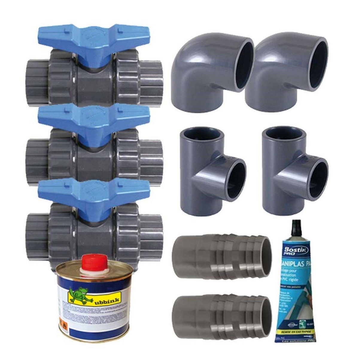 UBBINK Kit pour pompe à chaleur HEATERMAX INVERTER - BY PASS