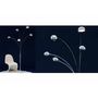 Voir la diapositive 3 : Paris Prix Lampadaire Design  Five  200cm Chrome