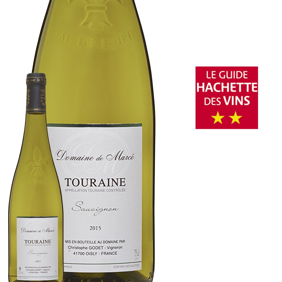 Domaine de Marce Touraine Sauvignon Blanc 2015