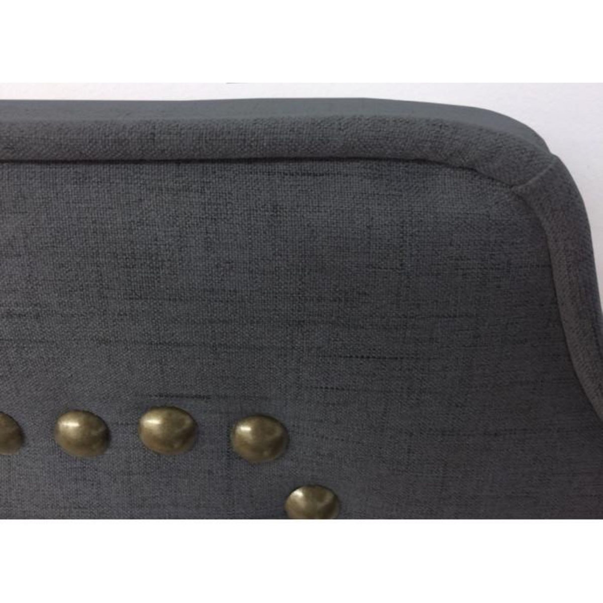 Paris Prix Tête de Lit  Design en Tissu  Selena  140cm Gris